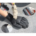 NMSAFETY guantes de trabajo mecánico calibre 13 antideslizantes guantes de seguridad anti-impacto